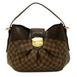 Louis Vuitton Sistine Damier Ebene Brown Leather